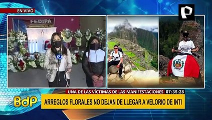 Inti Sotelo: ciudadanía colma de arreglos florales velatorio en el Rímac
