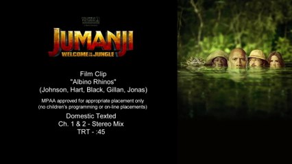 Jumanji - Clip Albino Rhino (English) HD