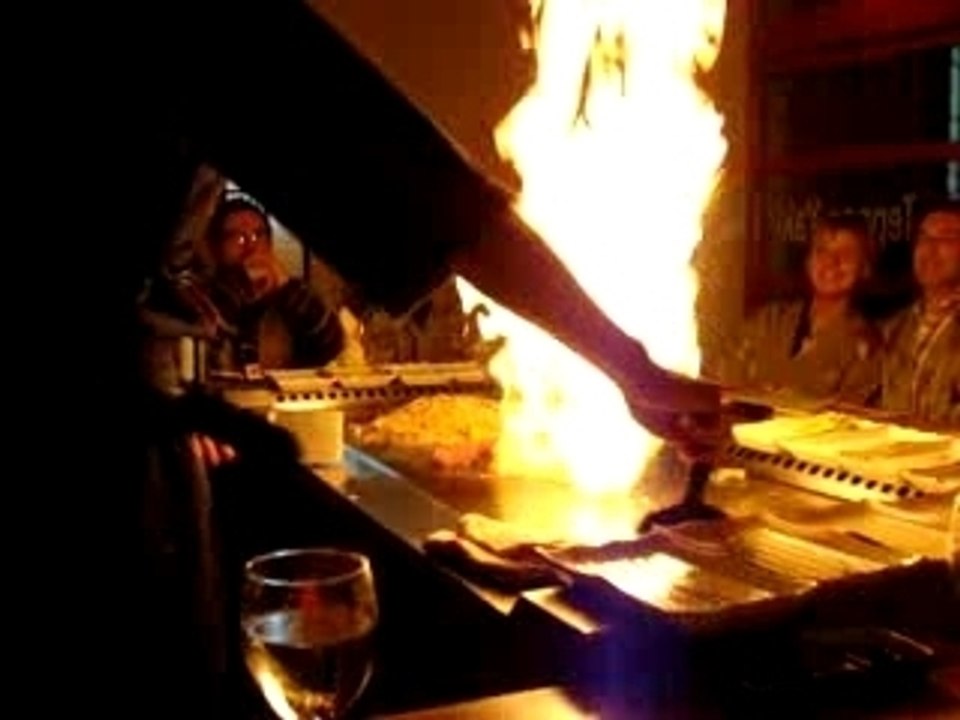 restaurant japonais sakura tournai feux cuisine flambé