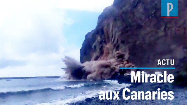 Espagne : une falaise s'effondre sur des camping-cars en bord de plage