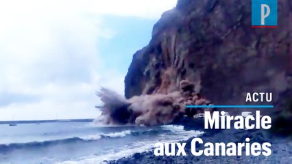Espagne : une falaise s'effondre sur des camping-cars en bord de plage