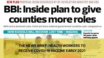 The News Brief: Health workers to receive Covid-19 vaccine early 2021