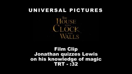 The House With A Clock In Its Walls - Clip 02 Jonathan Quizzes Lewis On His Knowledge Of Magic (English) HD