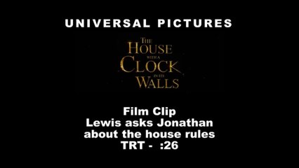 The House With A Clock In Its Walls - Clip 03 Lewis Asks Jonathan About The House Rules (English) HD