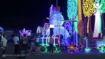 ENATREL viste la capital con colores y luces de navidad