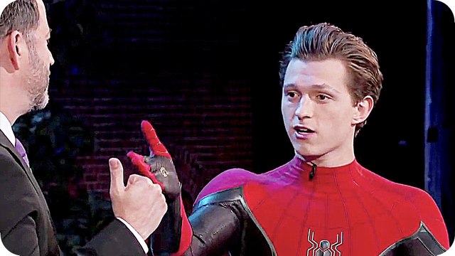 Spider-Man: Far From Home - Tom Holland at Jimmy Kimmel (English) HD
