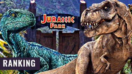 Wir Ranken alle JURASSIC PARK und JURASSIC WORLD Filme