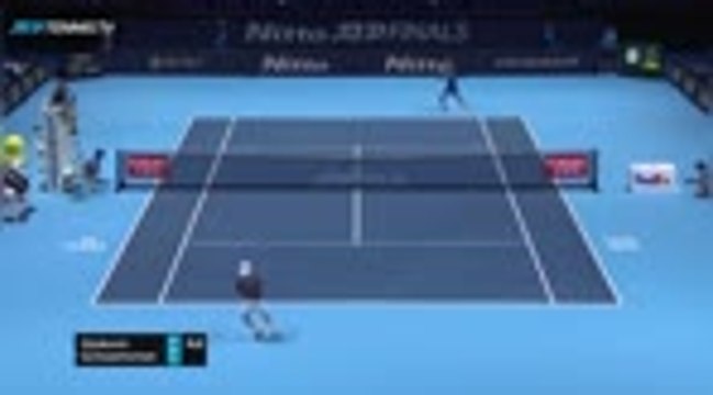 Djokovic eases to opening ATP Finals win over debutant Schwartzman