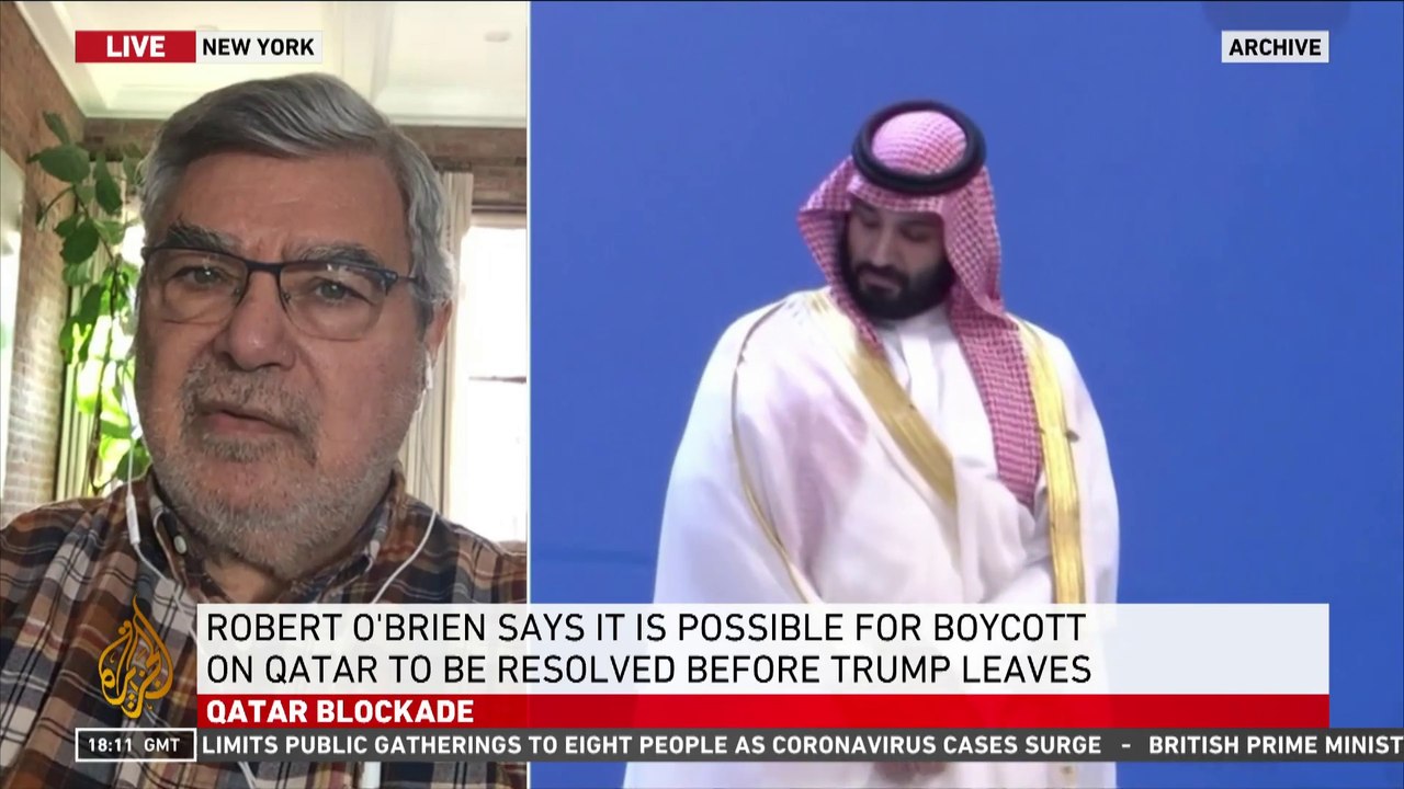 US security adviser names first step to solving Qatar blockade