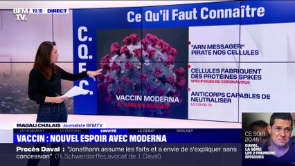 Vaccin contre le Covid-19: nouvel espoir avec Moderna - 16/11