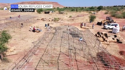 Download Video: Heat and hunger: Sudan struggles to shelter 25,000 Ethiopian refugees