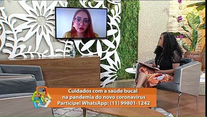 Cuidados com a saúde bucal na pandemia do novo coronavírus