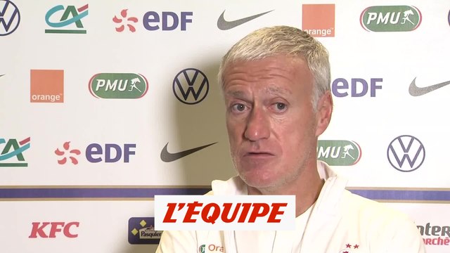 Deschamps : «On fait partie des meilleures équipes» - Foot - L. nations - Bleus