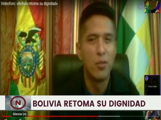 Andrónico Rodríguez: La juventud boliviana se opuso a la dictadura de Jeanine Áñez