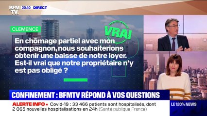 Nous sommes au chômage partiel. Notre propriétaire est-il obligé de baisser notre loyer ?