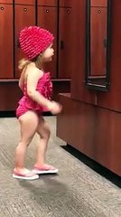 Little Girl Knows Her Self Appreciation