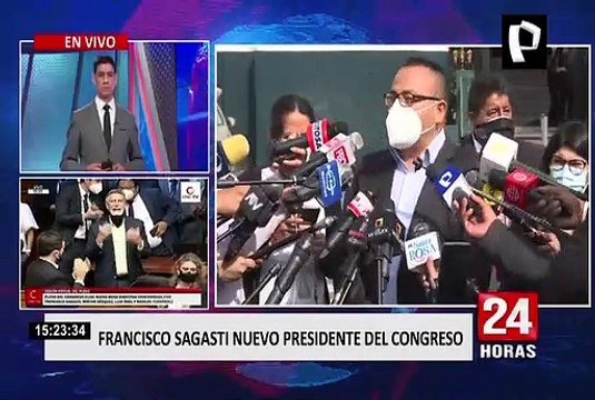 Lenin Bazán pide disculpas al país por decisiones que tomó el Congreso el 9 de noviembre
