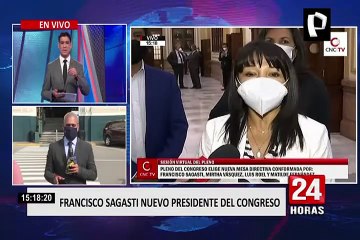 Mirtha Vásquez tras elección de Mesa Directiva: "Esto se lo debemos sobre todo a la generación joven"