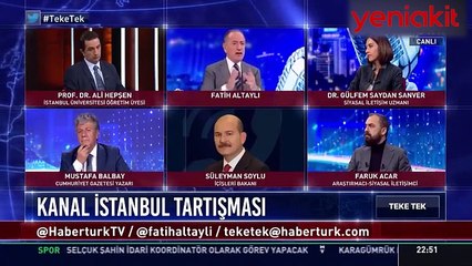Bakan Soylu'dan İmamoğlu'na Kanal İstanbul cevabı
