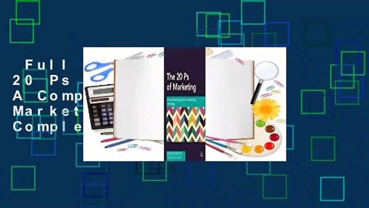 Full version  The 20 Ps of Marketing: A Complete Guide to Marketing Strategy Complete