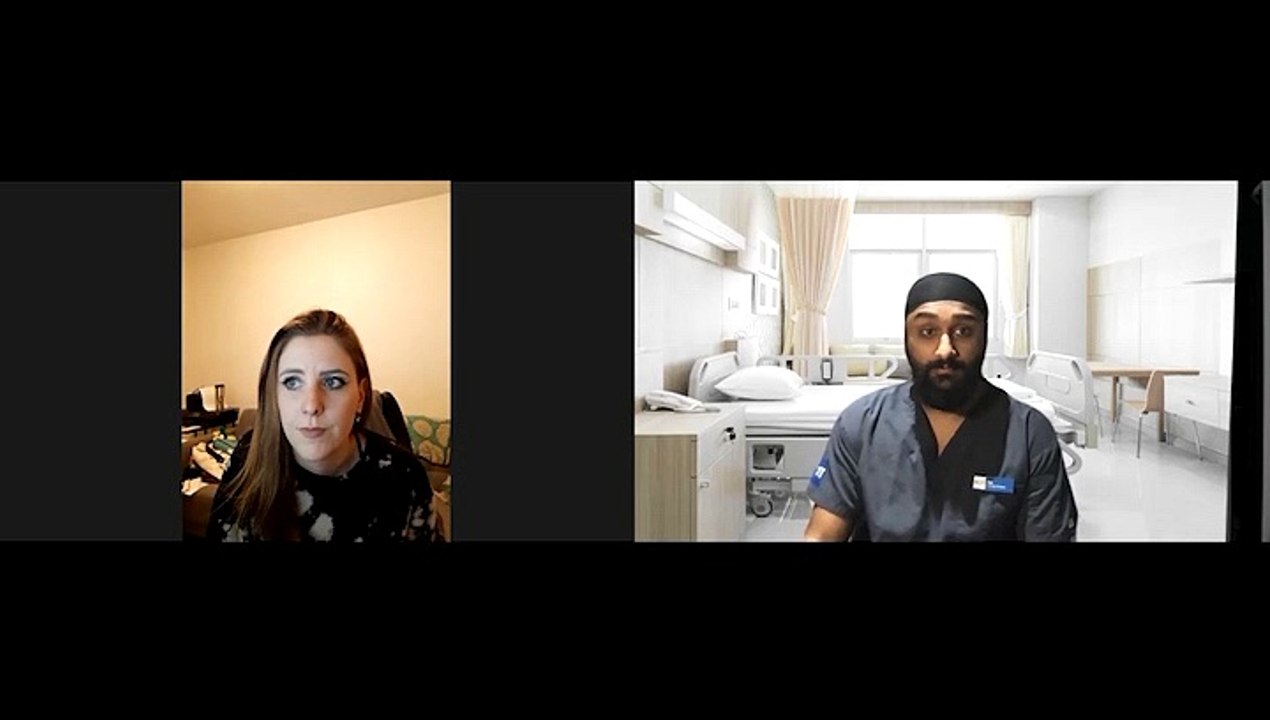 An Interview between Sarah and a Nurse