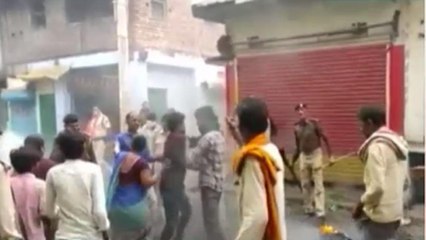 Angry people in Patna city set arson,vandalize property