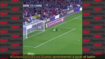 #GolazoDelDía Luis Suarez aprendiendo a picar el balón