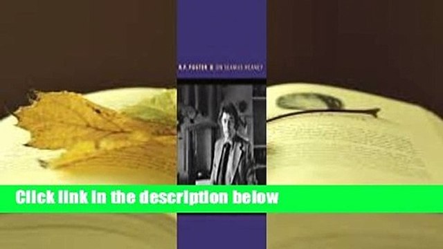 On Seamus Heaney Complete