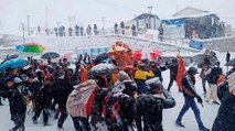 Uttarakhand, Himachal witness season's first snowfall