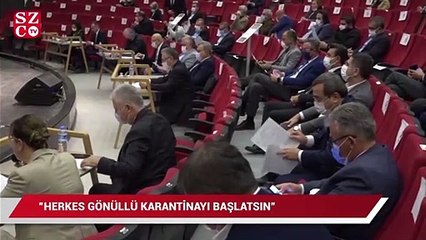Tunç Soyer: Hastanelerde yığılma var, herkes gönüllü karantinayı başlatsın
