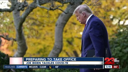 Joe Biden prepares to take office, tackles COVID-19