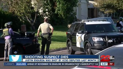 Man shot by deputies following manhunt in East Bakersfield dies