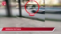 Bursa’da feci kaza, çekiciyle motosiklete çarptı