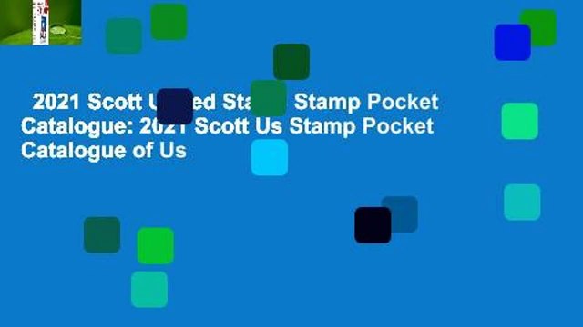2021 Scott United States Stamp Pocket Catalogue: 2021 Scott Us Stamp Pocket Catalogue of Us