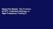 About For Books  The Problem of HFT: Collected Writings on High Frequency Trading & Stock Market