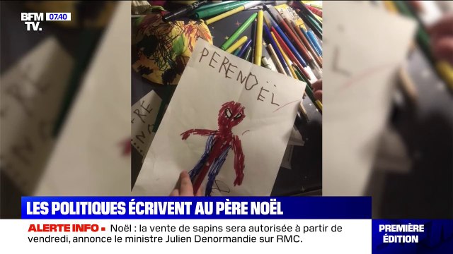 Quand les politiques rassurent les enfants sur la venue du père Noël