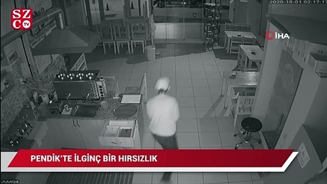 Pendik'te ilginç bir hırsızlık