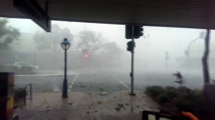 Une tempête impressionante à Brisbane, en Australie