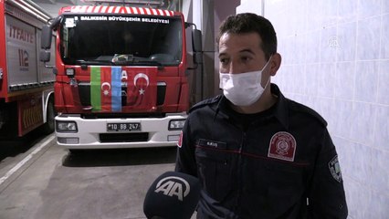 BALIKESİR - Enkaz altındaki İdil Şirin'in kurtarılma görüntülerini AA ile paylaştı