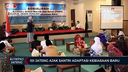IDI Jateng Ajak Santri Adaptasi Kebiasaan Baru