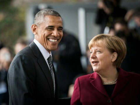Ein guter Mensch : Barack Obama ist begeistert von Angela Merkel