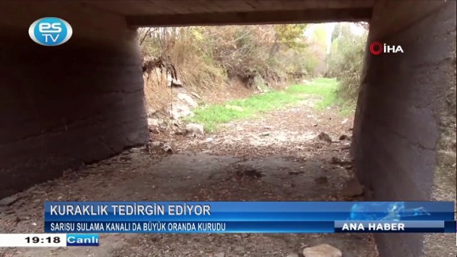 Eskişehir’de kuraklık tedirgin ediyor