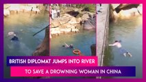 Stephen Ellison, UK's Consul General in Chongqing Jumps Into River To Save Drowning Woman In China