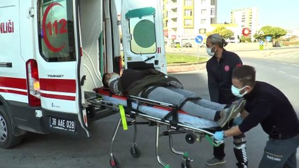 Kazada şoka giren adam gözyaşlarını tutamadı