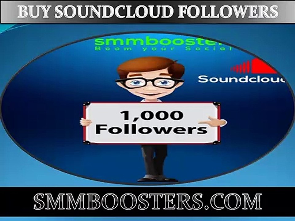 Buy SoundCloud Followers - 100% Real and Money Back Guaranteed