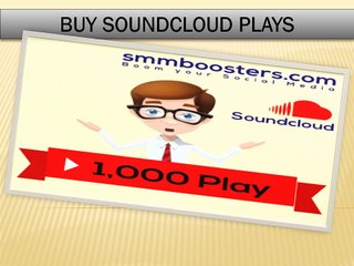 Buy SoundCloud Plays - 100% Real and Money Back Guaranteed