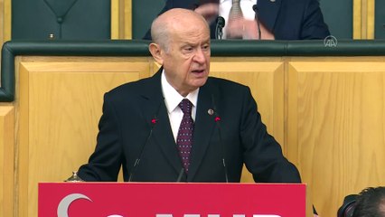 TBMM - Bahçeli: 'Zilletin dört temsilcisinin kurulduğu anayasa hazırlık masasını PKK kurmuş, kalem siparişi de FETÖ’ye verilmiştir'