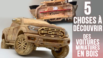 Des voitures en bois, 5 choses à savoir sur des sculptures aux détails impressionnants