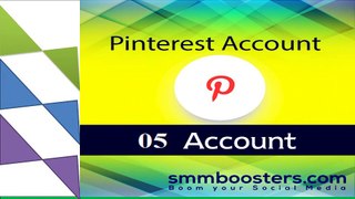 Buy Pinterest Accounts | 100% Real and Money Back Guaranteed