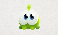 Om Nom Stories: How to Draw Small Om Nom from Cut the Rope Magic - Funny cartoons for kids